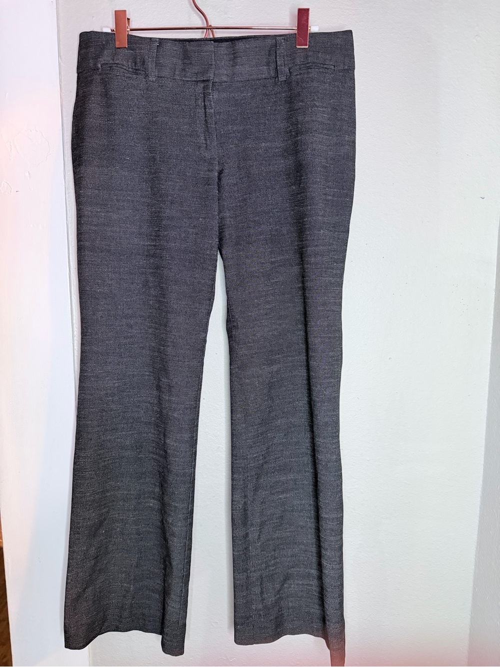 Ann Taylor Loft Gray Mid Rise slack Women 6P